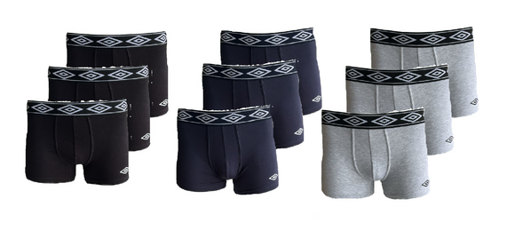 Herren Boxershort Retropant Unterhose 3er-Pack Schwarz,Blau,Grau Gr. M,L,XL,2XL