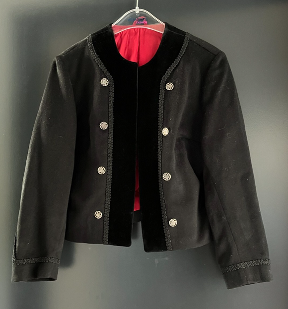 Damen Trachten Janker/Jacke Schwarz ca. Gr. 40