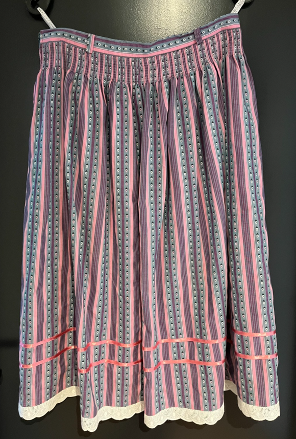 Damen Trachten Rock Mehrfarbig gemustert ca. Gr. 42