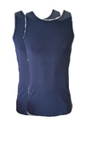 Herren Modal-Tanktop Unterhemd 2er-Pack Schwarz,Weiß,Navy,Grau Gr. M, L, XL, 2XL