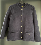 Damen Trachten Janker/Jacke Blau ca. Gr. 44 v. Geiger