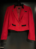 Damen Trachten Janker/Jacke rot Gr. 40 v. Altenbeurer