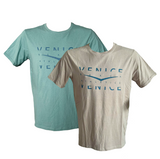 Venice Beach Herren Shirt BRETT Sportshirt Beige Grün