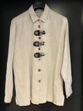 Damen Trachten Bluse/Hemd Beige ca. Gr. 38 v. Regent