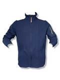 Herren Trekkingjacke Freizeitjacke Blau Schwarz M L XL 2XL