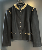 Damen Trachten Janker/Jacke Schwarz ca. Gr. 42 v. Distler