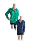 VB  Damen Jacke mit Kapuze Circle Dark navy green Gr. XS - L