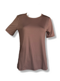 Venice Beach Damen Shirt SIA Braun Kurzarm Sportshirt