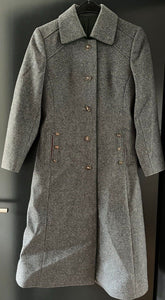 Damen Trachten Mantel Janker Grau Gr. 36 von Montafon Modell