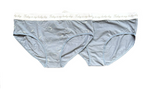 Damen Sommer Slip 2er-Pack Blau/Blau gem., Grün/Grün, Grau/Grau gem. Gr. S, M, L