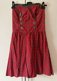 Damen Trachten Kleid ärmellos Rot Gr. 40 v. Hannah