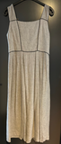 Damen Trachten Dirndl ärmellos Grau gemustert Gr. 40 v. Meico
