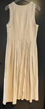 Damen Trachten Dirndl ärmellos Beige, Grün ca. Gr. 42 v. Alphorn