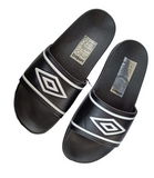 UMBRO Badeschuhe Badepantoletten Badelatschen Sliders schwarz
