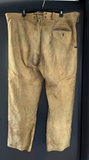 Herren Trachten Hose/Lederhose Braun ca. Gr. 54
