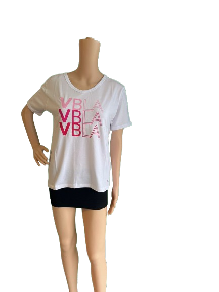Vencine Beacht Damen T-Shirt Reagan Kurzarm weiss XS 2XL