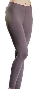 Modal Damen Leggings lange Unterhose Skiunterhose lila schwarz weiß Gr. M, L
