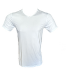 Herren T-Shirt Mikrofaser Kurzarm Schwarz, Weiß, Anthrazit Gr. M