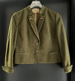 Damen Trachten Janker/Jacke Grün ca. Gr. 46 v. Resi Hammerer