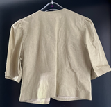 Damen Trachten Janker/Jacke beige ca. Gr. 40 v. meico