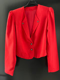 Damen Trachten Janker/Jacke Rot ca. Gr. 42 v. Just in Time
