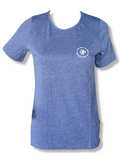 Venice Beach Damen Shirt TINKA Kurzarm Lila Blau Gr. XS