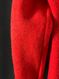 Damen Trachten Janker/Jacke Rot, Weiß gemustert ca. Gr. 42