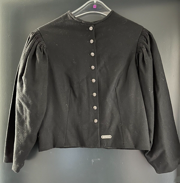 Damen Trachten Janker/Jacke schwarz ca. Gr. 38