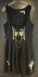 Damen Trachten Dirndl ärmellos Schwarz ca. Gr. 40 v. C&A