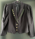 Damen Trachten Janker/Jacke dunkelblau, grün ca. Gr. 44