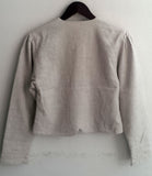 Damen Trachten Janker Jacke Leinen natur Gr. 164 v. Hummelsheim