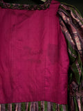 Damen Trachten Dirndl 3/4 Arm Lila, Rosa, Grün gemustert Gr. 36