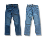 Herren Stretch Jeans Hellblau Dunkelblau