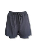 Venice Beach Damen Shorts CATHERINE Schwarz Kurze Sporthose