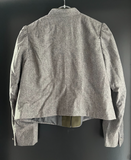 Damen Trachten Janker/Jack grau grün ca. Gr. 44