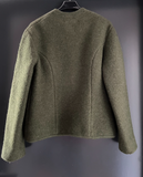 Damen Trachten Janker/Jacke grün ca. Gr. 38 v. Distler