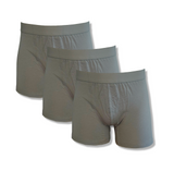 Herren Retropants Boxershorts 3er Pack Schwarz Khaki Gr. M L XL 2XL