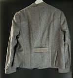 Damen Trachten Janker/Jacke grau ca. Gr. 42 v. Schuck