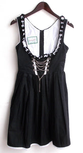 Damen Trachten Dirndl ärmellos schwarz Gr. 32 v. Trachtenpoint