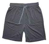 Herren Shorty Pyjama Schlafanzug Kurzarm Grau Gr. M L XL XXL