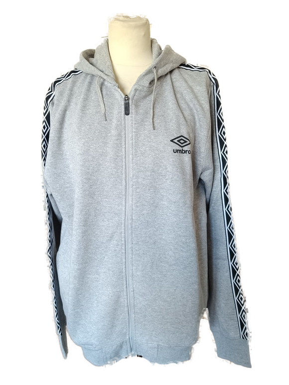 UMBRO Herren Kapuzenjacke grau Gr. L