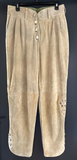 Damen Trachten Hose Hellbraun Gr. 42 v. Meindl