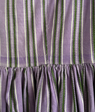 Damen Trachten Dirndl kurzarm lila grün gemustert ca. Gr. 44