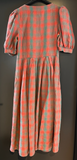 Damen Trachten Dirndl kurzarm Rot, Grün gemustert ca. Gr. 36 v. Berwin & Wolff
