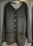 Damen Trachten Janker/Jacke Grau ca. Gr. 42 v. C&A