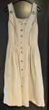 Damen Trachten Dirndl ärmellos Beige ca. Gr. 38 v. C&A