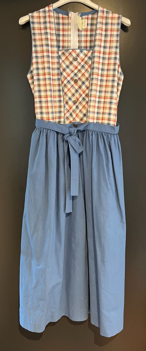 Kinder Trachten Dirndl ärmellos mehrfarbig Gr. 164 v. Isar-Trachten