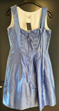 Damen Trachten Dirndl ärmellos Hellblau ca. Gr. 42 v. Original Steindl