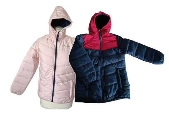 MAUI Mädchen Steppjacke rosa, navy rot 110/116 122/128 134/140
