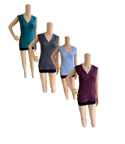 Venice Beach Damen Shirt Eleam 12020 graphit grape green blue SX - XL